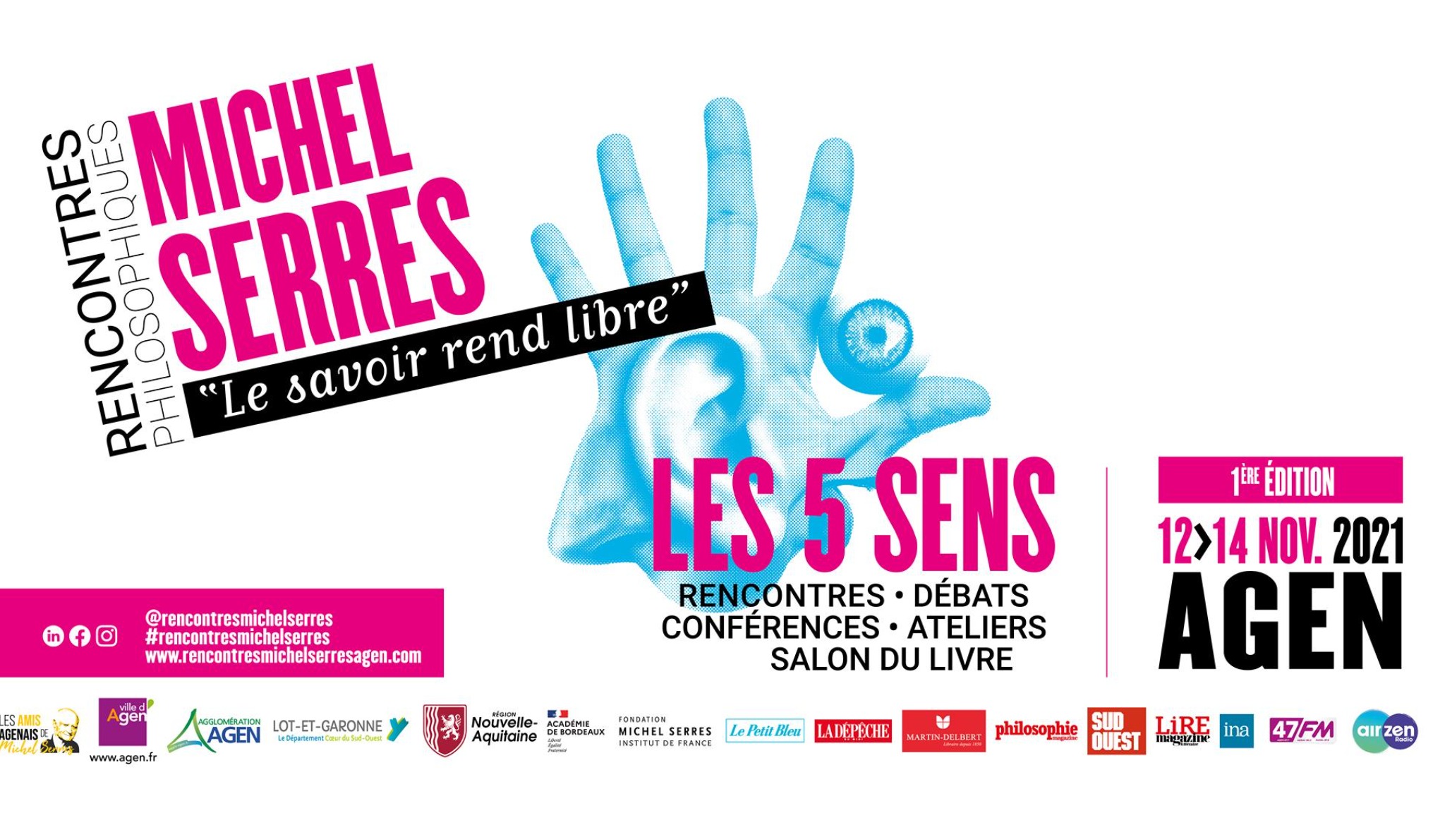 Agen : Festival Rencontres Philosophiques Michel Serres